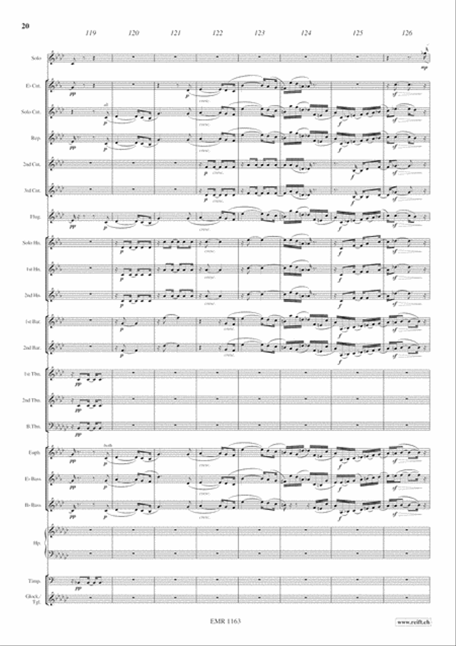 Concerto Concerto Brass Band scores gallery preview page 21