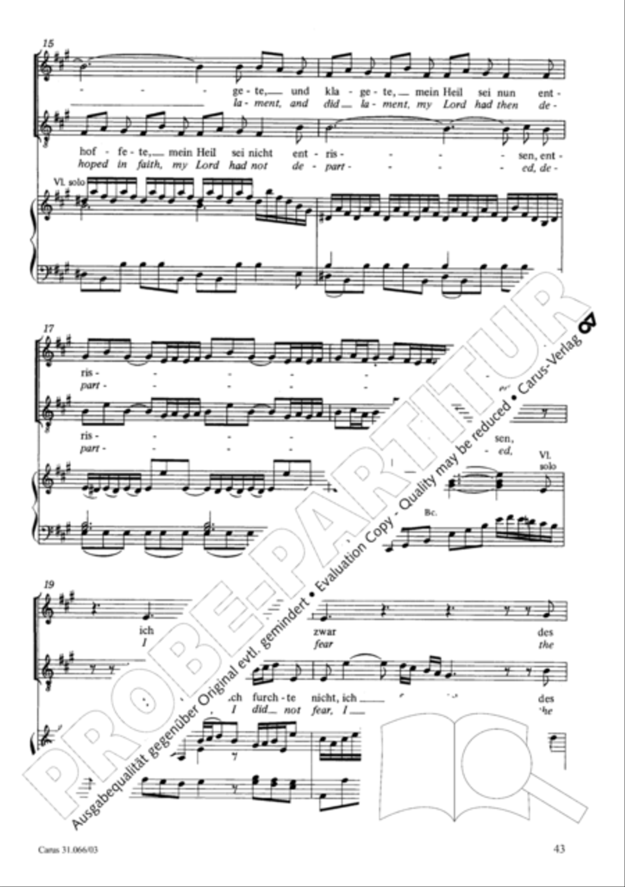 Be joyful, you Christians (Erfreut euch, ihr Herzen) ATB scores gallery preview page 44