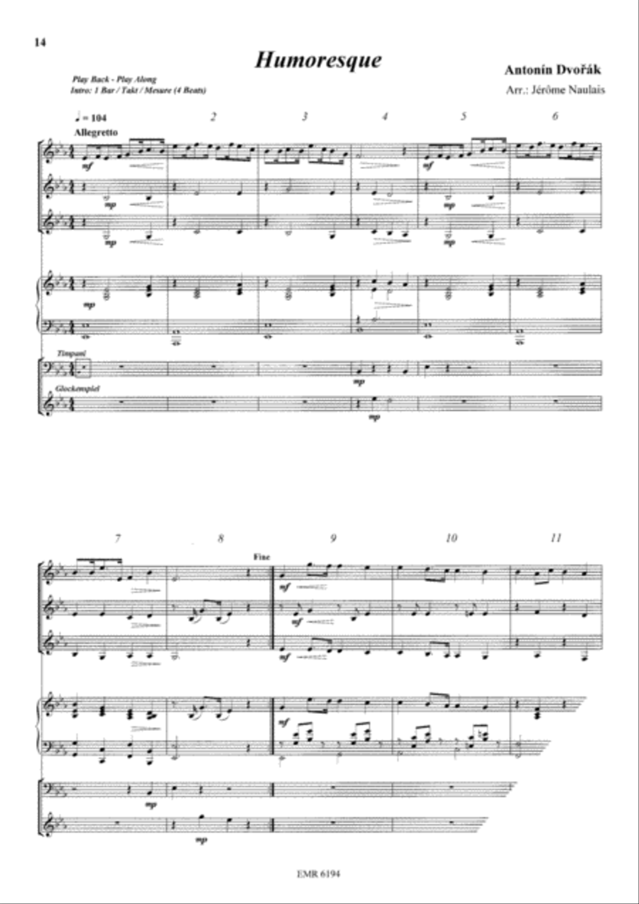 Album Volume 4 Trumpet Trio scores gallery preview page 14