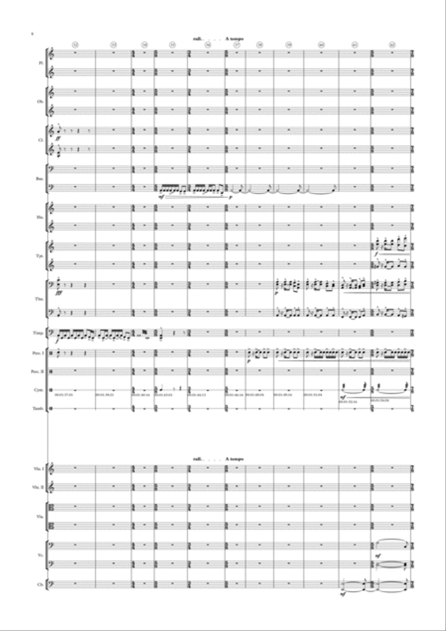 Overture of life - Petro Melnyk Full Orchestra scores gallery preview page 6