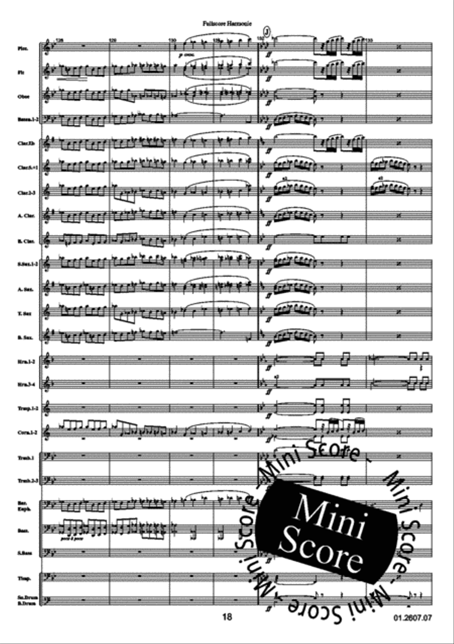 Anacreon Ouverture Anacreon Ouverture Concert Band scores gallery preview page 24