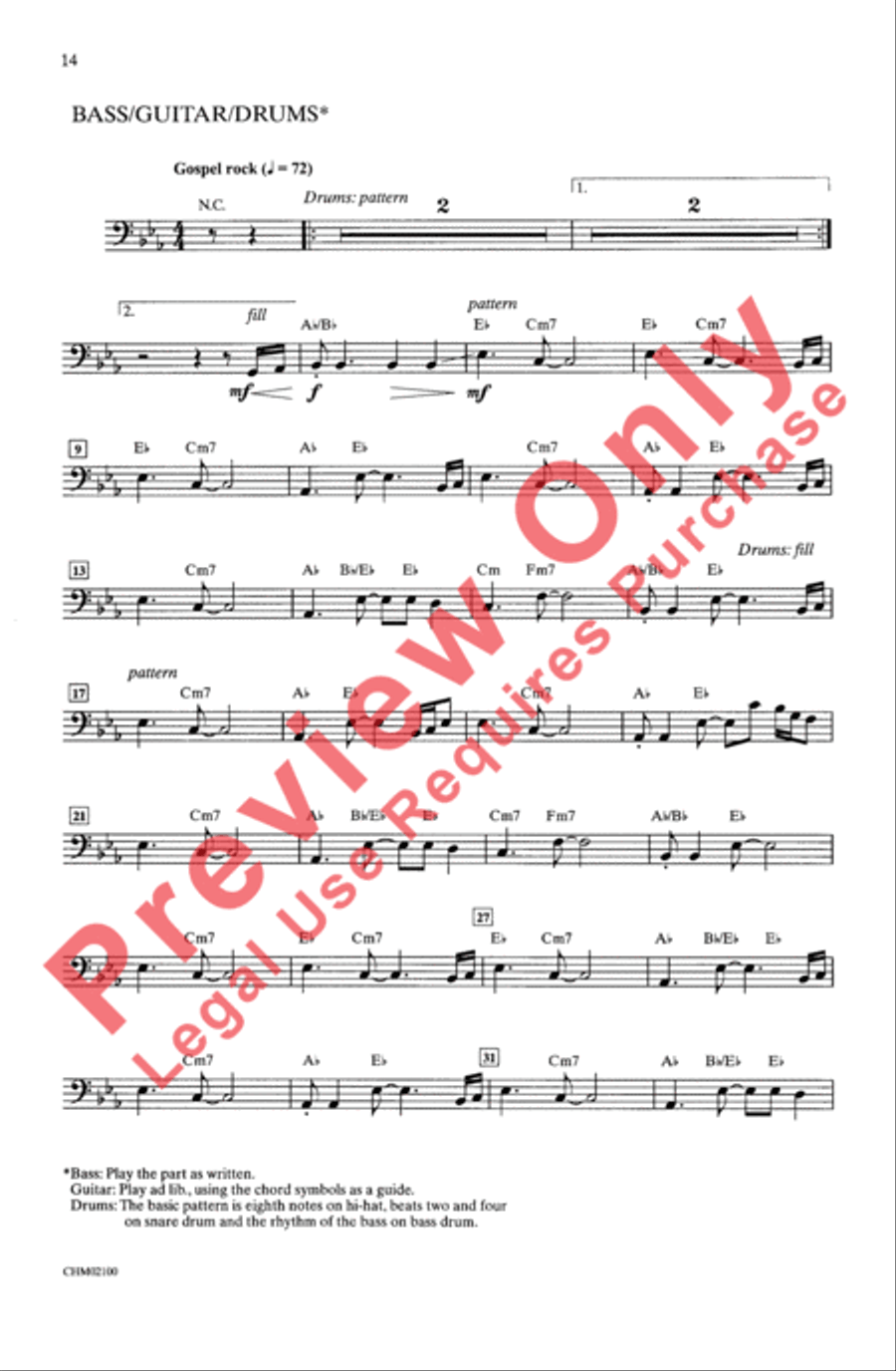 People Get Ready 2-Part scores gallery preview page 13