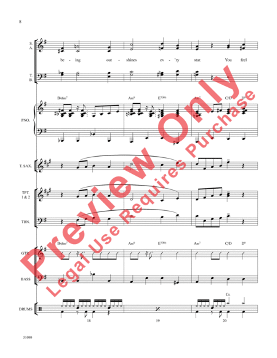 On a Clear Day On a Clear Day Choir scores gallery preview page 9
