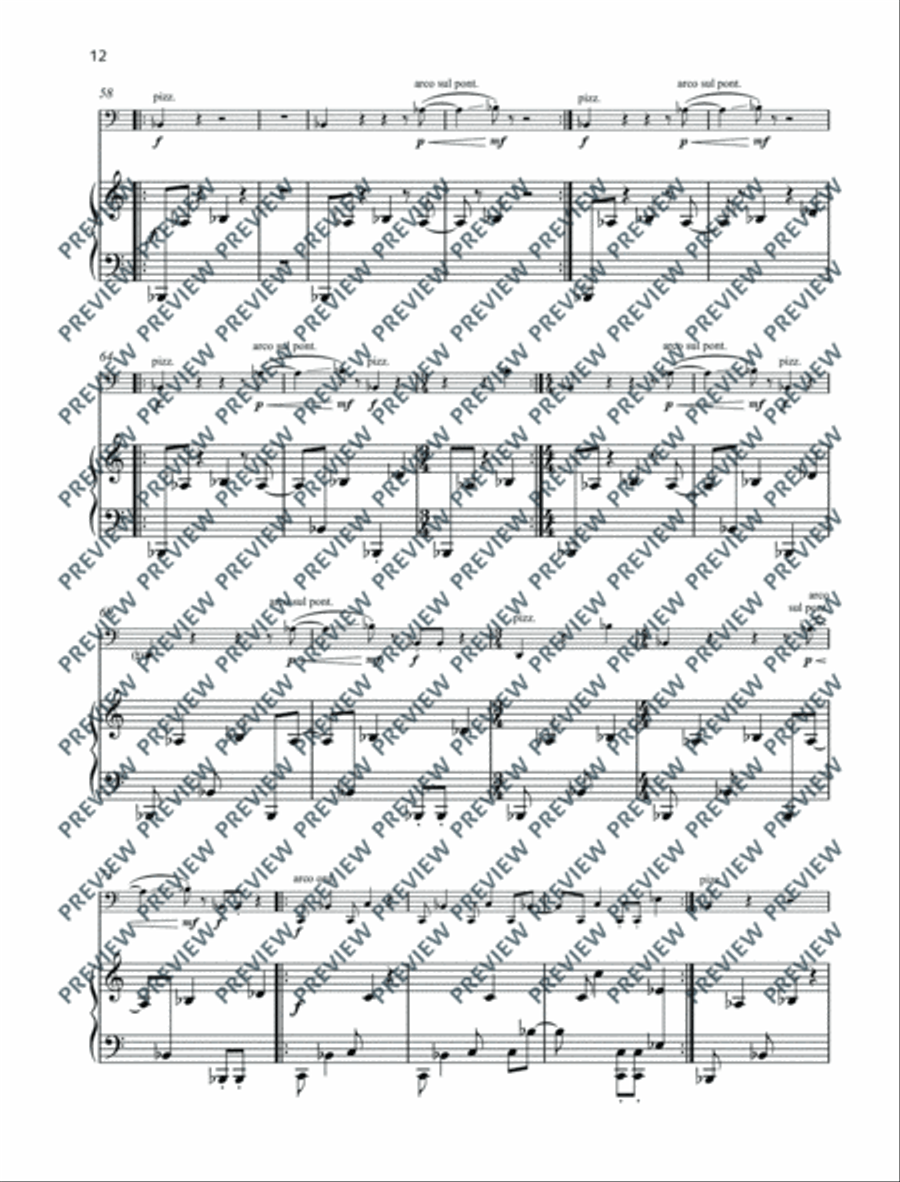 Zwei Studien zu einer Landschaft Piano Accompaniment scores gallery preview page 13