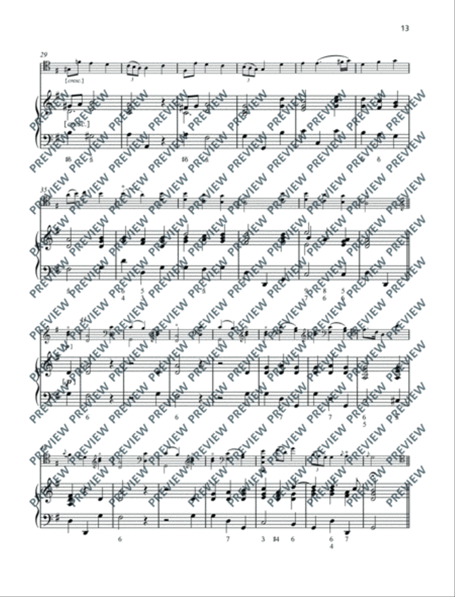 Sonata Piano Accompaniment scores gallery preview page 14