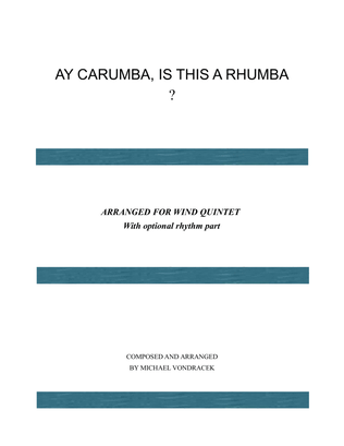 AY CARUMBA, IS THIS A RHUMBA