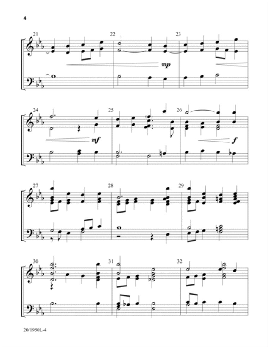 When Morning Gilds the Skies 3-Octaves scores gallery preview page 4