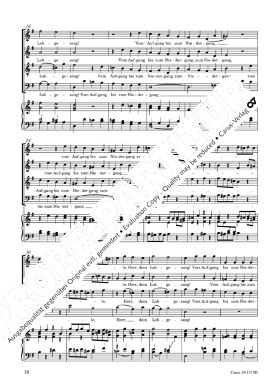 Die Tageszeiten 4-Part scores gallery preview page 39