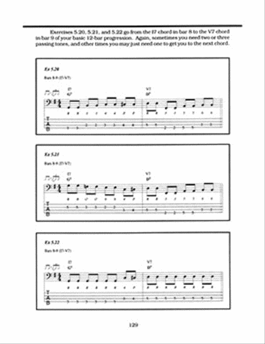 Complete Blues Bass Bass Guitar scores gallery preview page 3