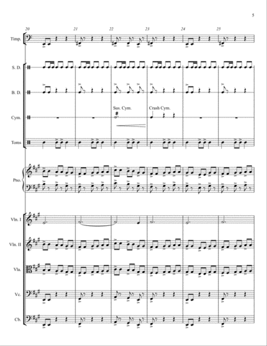 Castle Transylvania String Orchestra scores gallery preview page 5