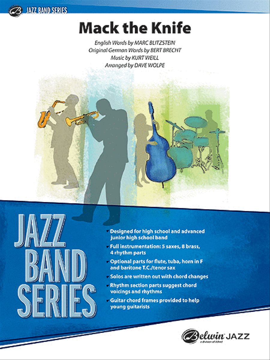 Mack the Knife (from The Threepenny Opera) Jazz Ensemble scores gallery preview page 1