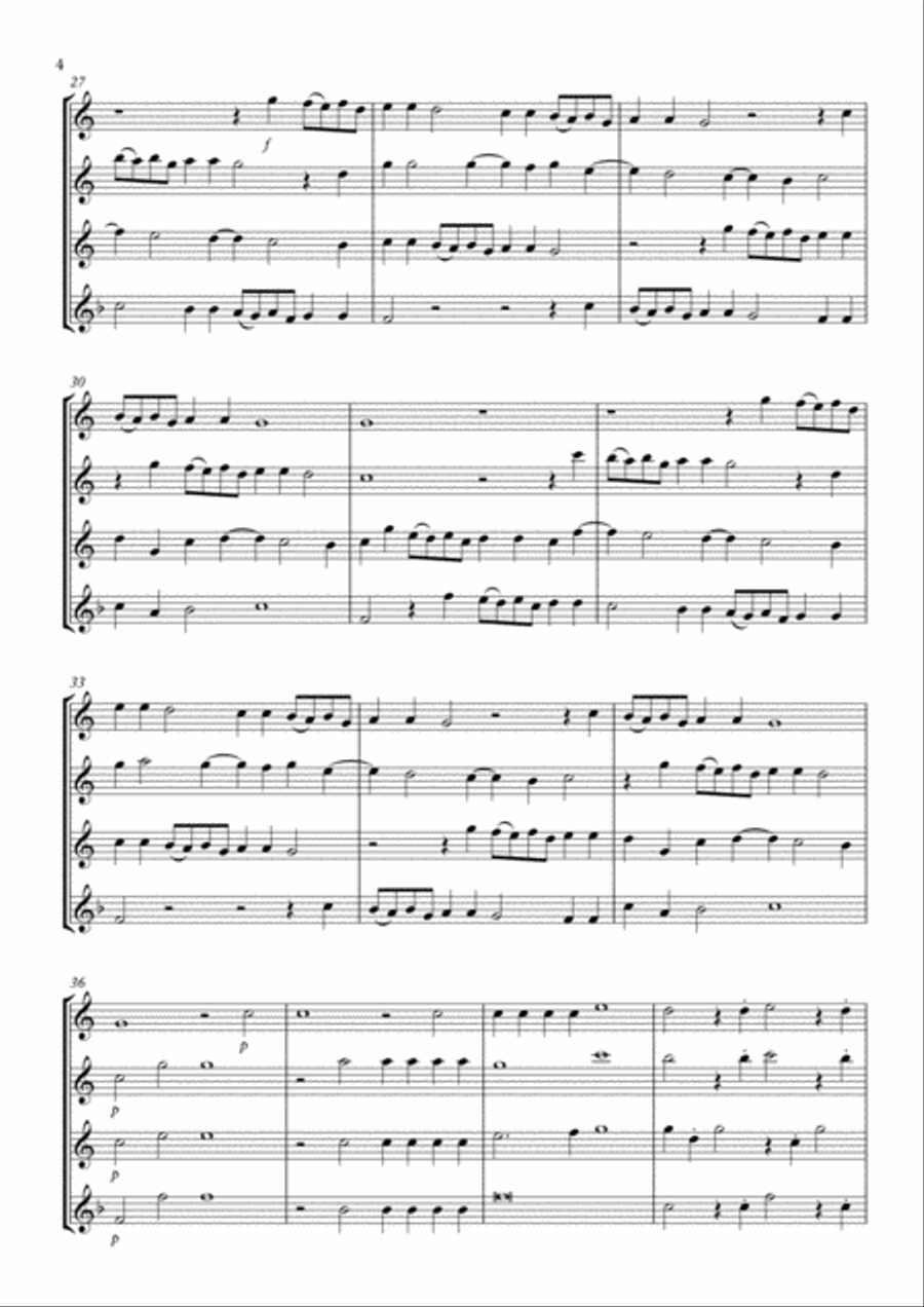 Four Canzonas Four Canzonas Woodwind Ensemble scores gallery preview page 4
