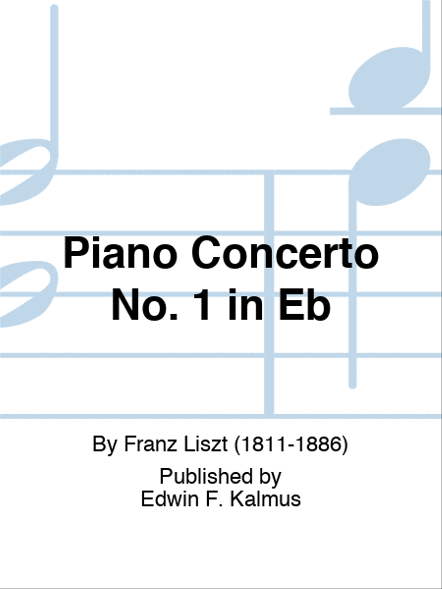 Piano Concerto No. 1 in Eb Orchestra scores gallery preview page 1