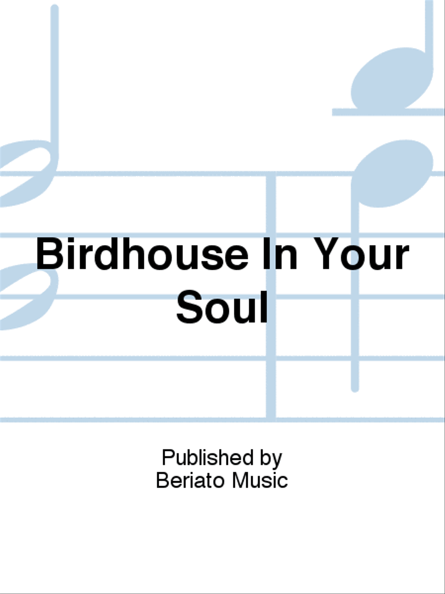Birdhouse In Your Soul Piano, Vocal, Guitar scores gallery preview page 1