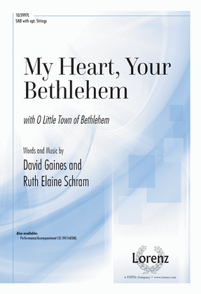 Book cover for My Heart, Your Bethlehem