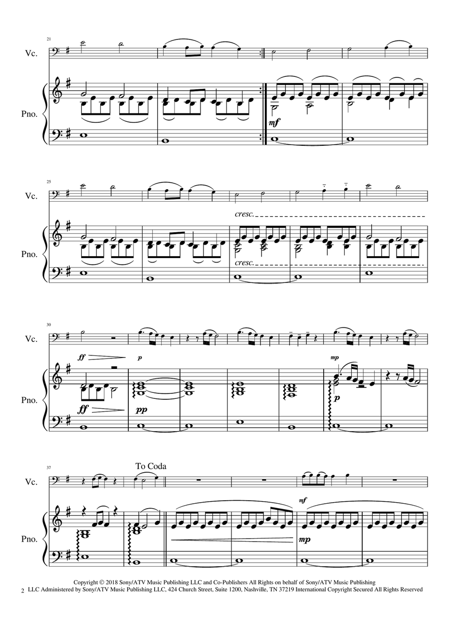 Lovely Piano scores gallery preview page 2