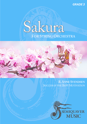 Book cover for Sakura for String Orchestra