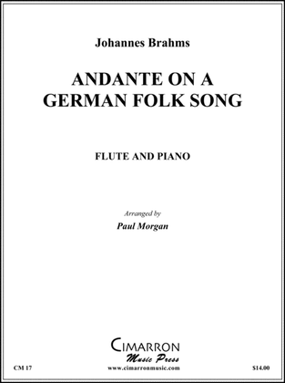 Book cover for Andante on a German Folk Song