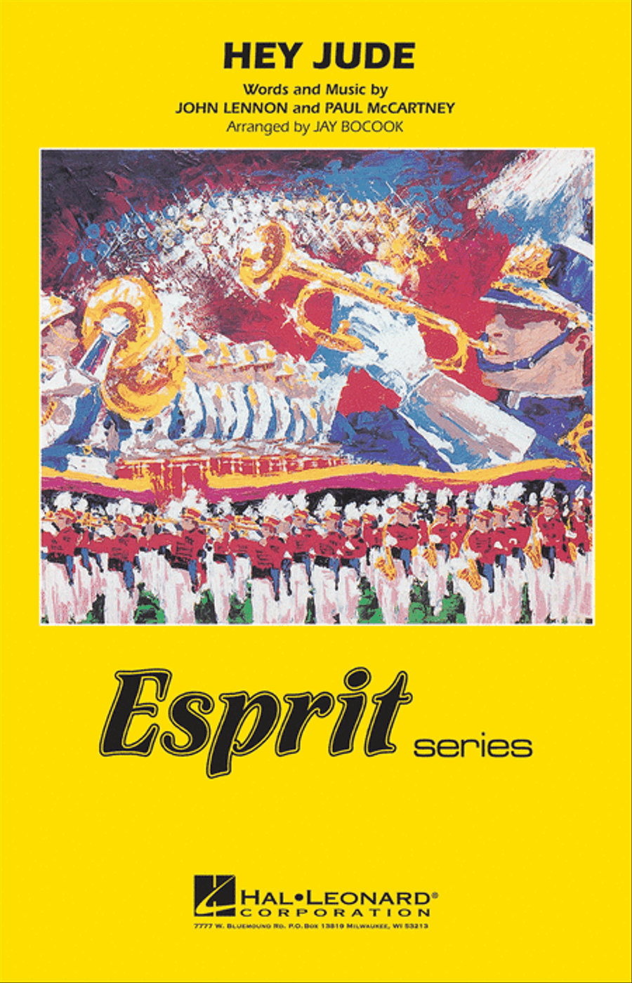 Hey Jude Hey Jude Marching Band scores gallery preview page 1