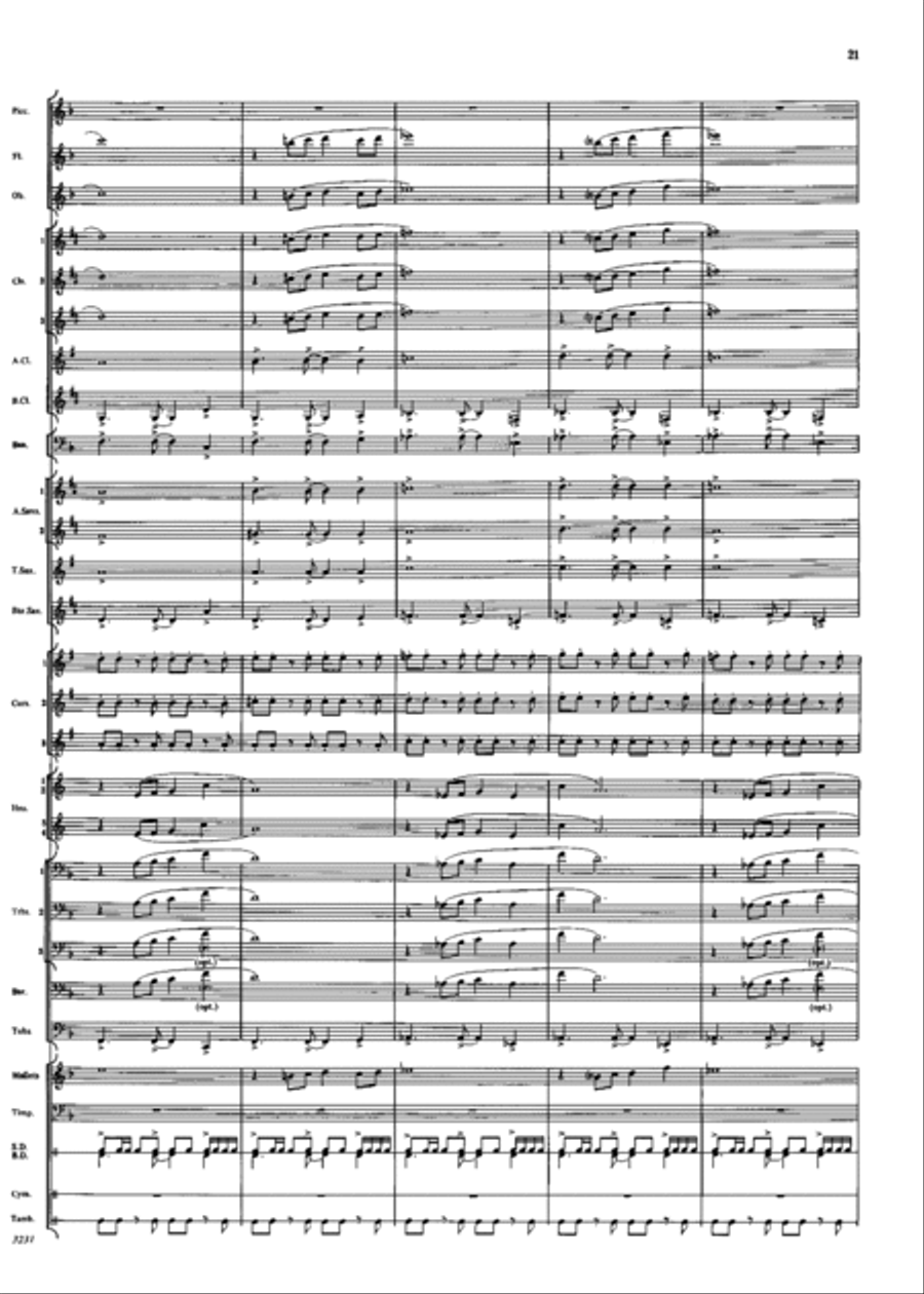 Aventura Concert Band scores gallery preview page 20
