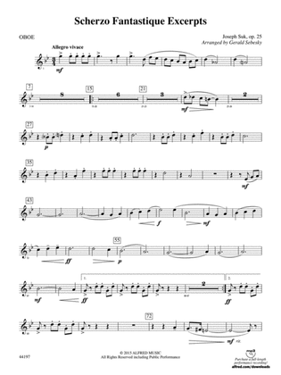 Scherzo Fantastique Excerpts: Oboe
