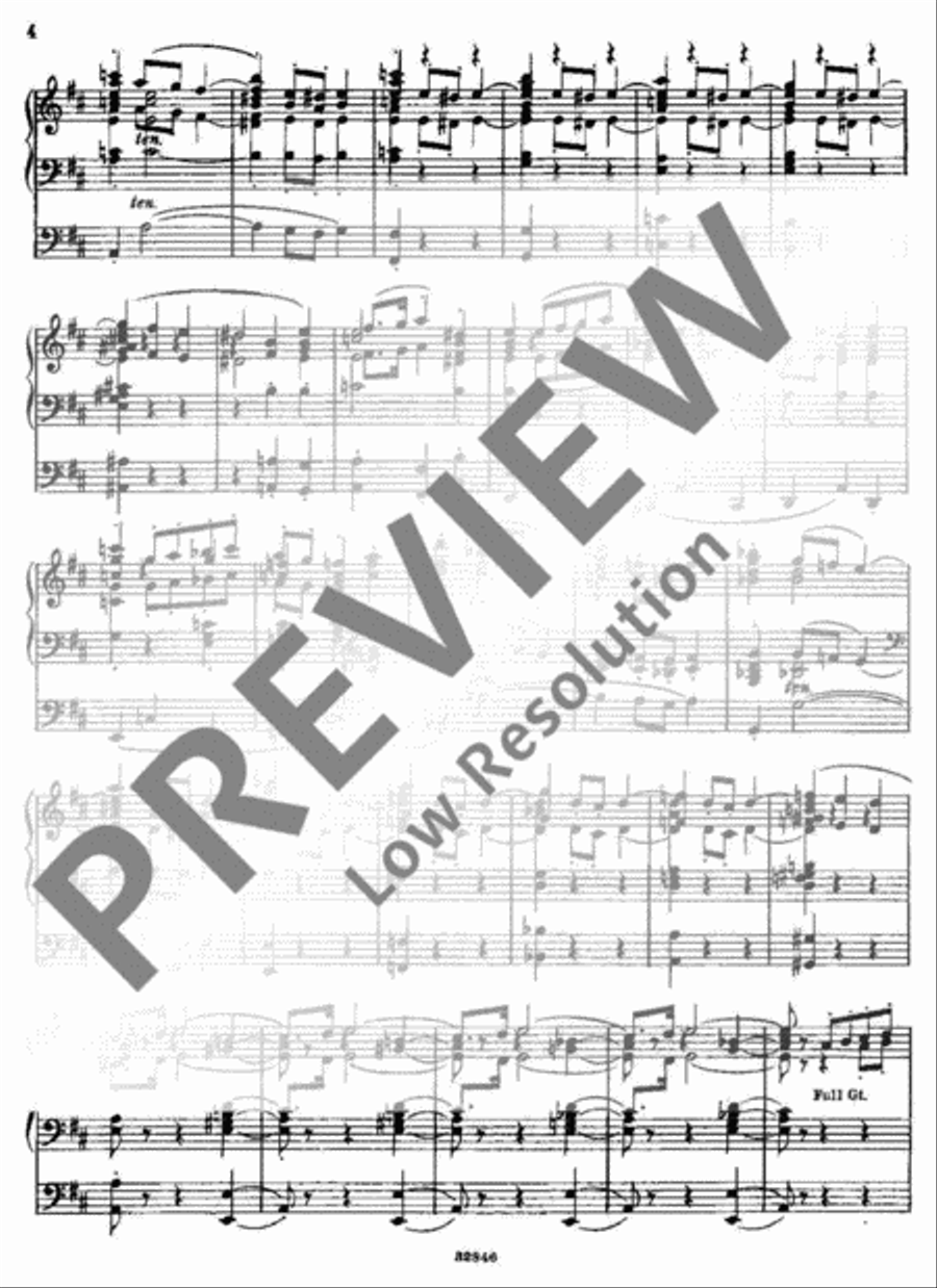 Grand Choeur in D Grand Choeur in D Organ scores gallery preview page 5
