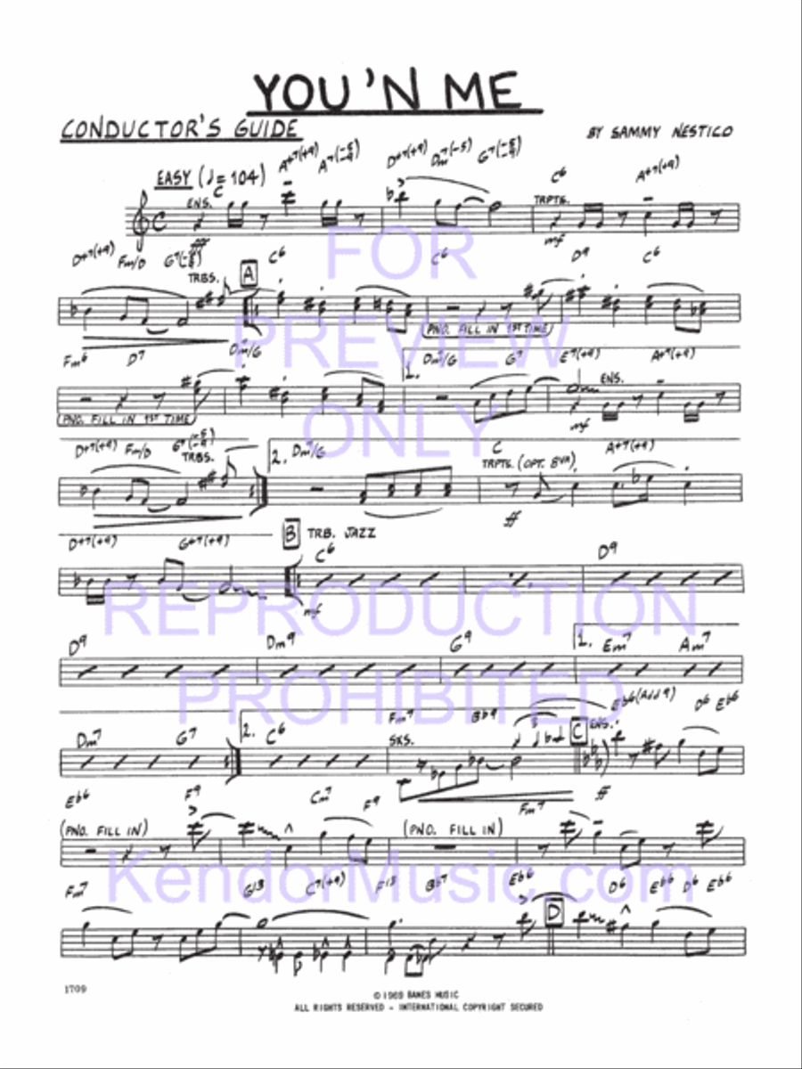 You 'N Me Jazz Ensemble scores gallery preview page 2