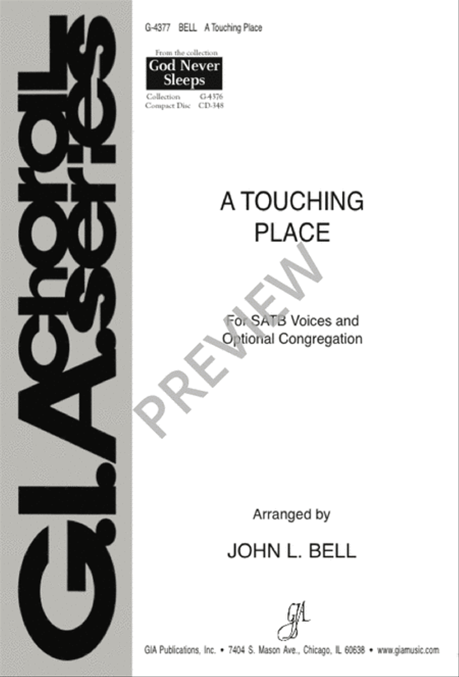 A Touching Place 4-Part scores gallery preview page 1