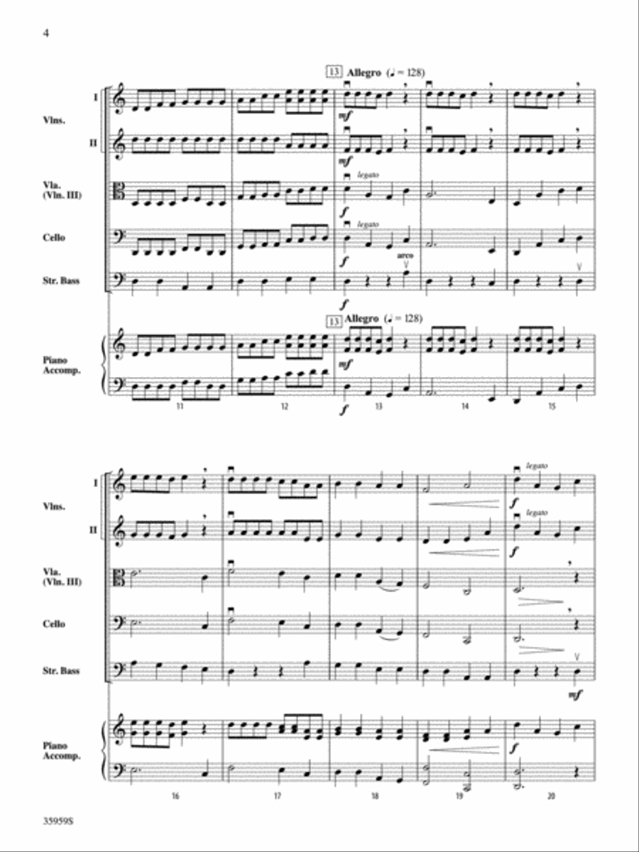 C-Serpents String Orchestra scores gallery preview page 3