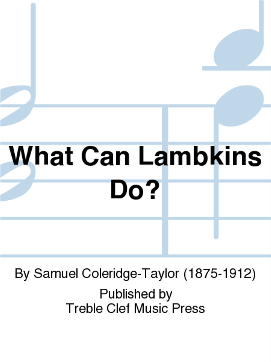 What Can Lambkins Do? SSA scores gallery preview page 1