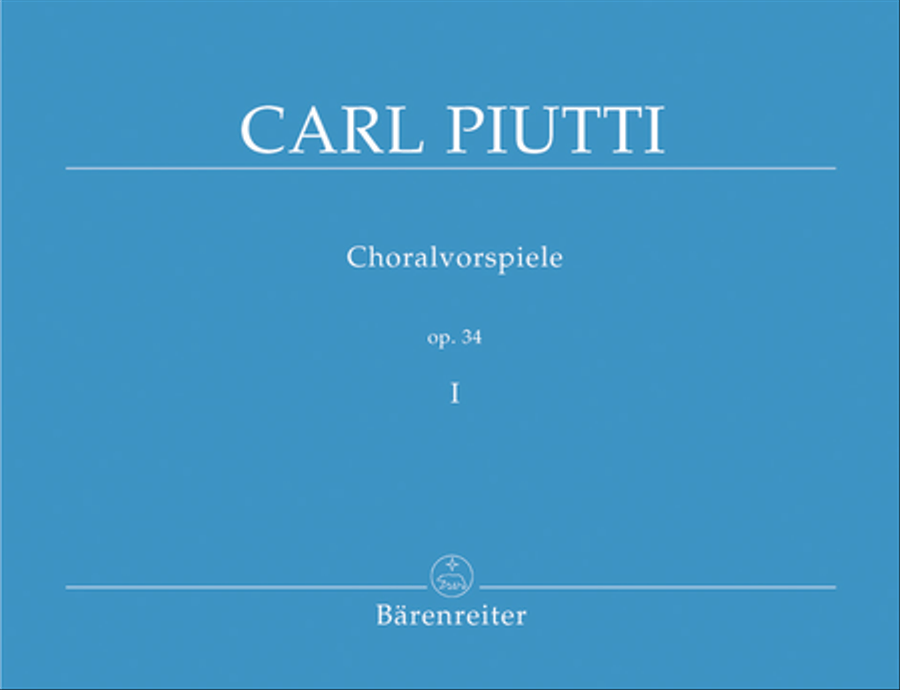 Choralvorspiele, op. 34, 1-67 Organ - Sheet Music