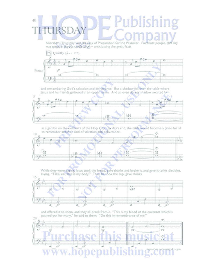 The Seven Last Days The Seven Last Days 4-Part scores gallery preview page 43