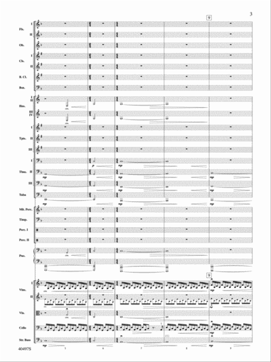 Batman: The Dark Knight Rises: Score Full Orchestra scores gallery preview page 3