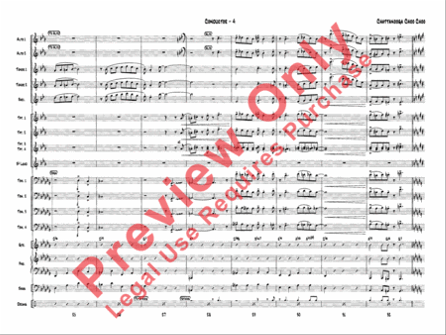 Chattanooga Choo Choo Chattanooga Choo Choo Jazz Ensemble scores gallery preview page 6