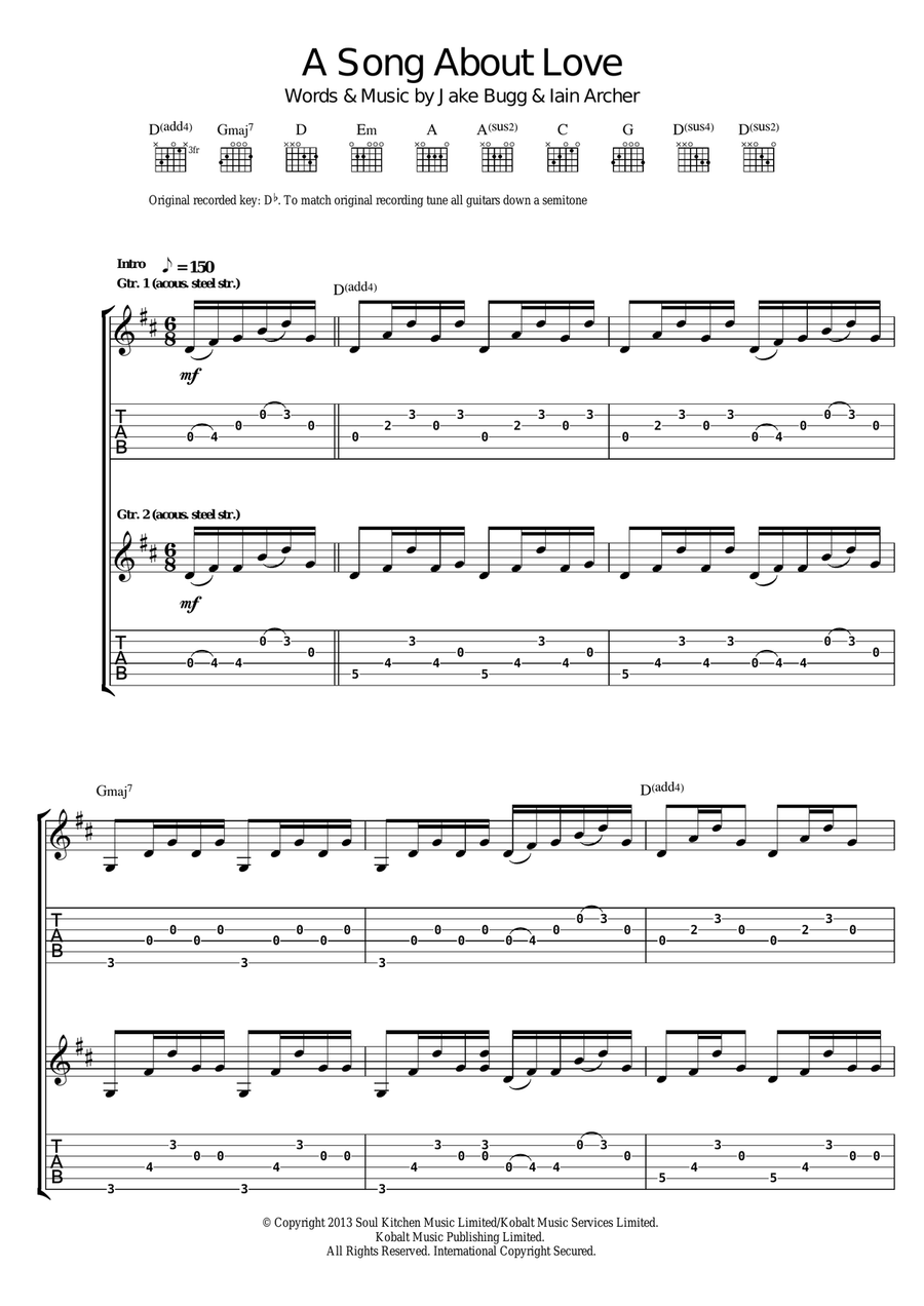 A Song About Love