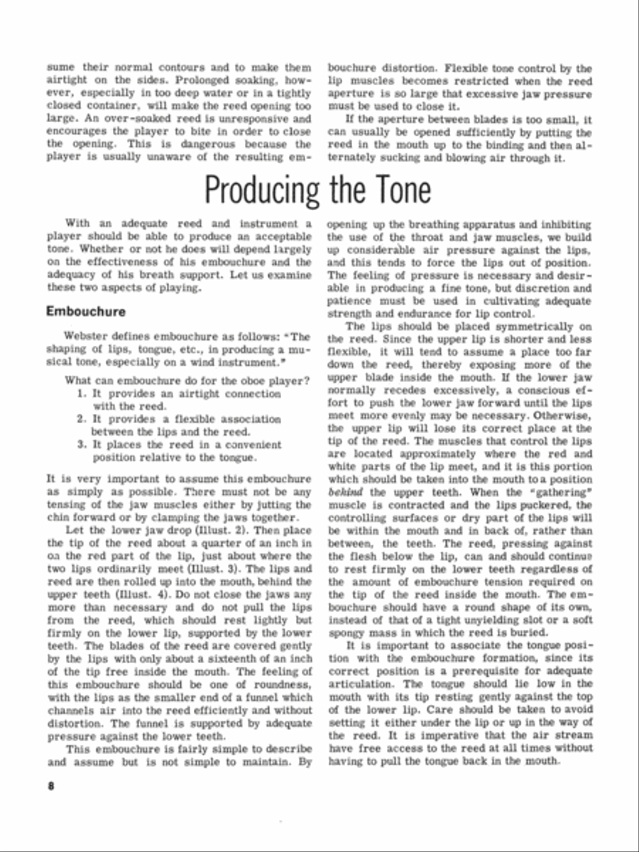 The Art of Oboe Playing Oboe scores gallery preview page 6