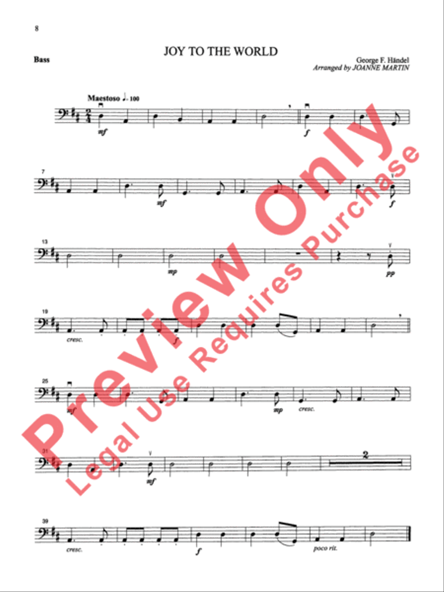 Festive Strings for String Quartet or String Orchestra String Quartet scores gallery preview page 5