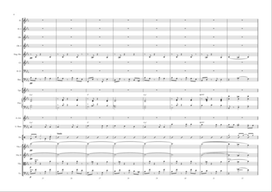Enchanted Waltz - Score Only Large Ensemble scores gallery preview page 4