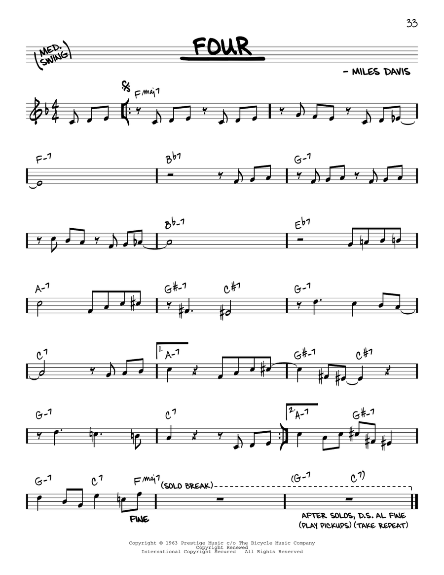 Four Piano scores gallery preview page 1