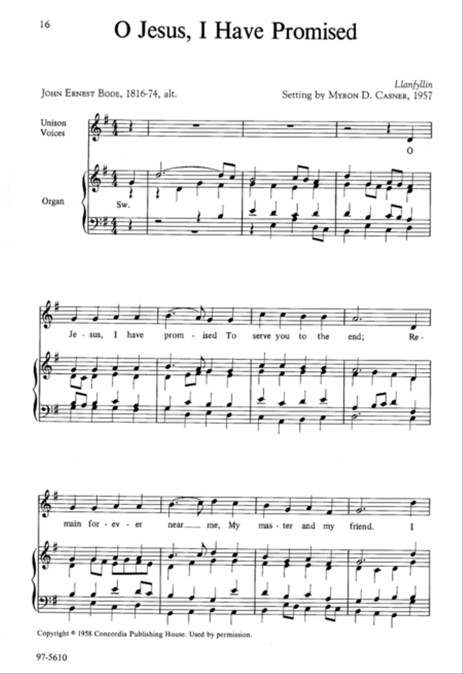 The Church Choir Book, Set II 4-Part scores gallery preview page 10
