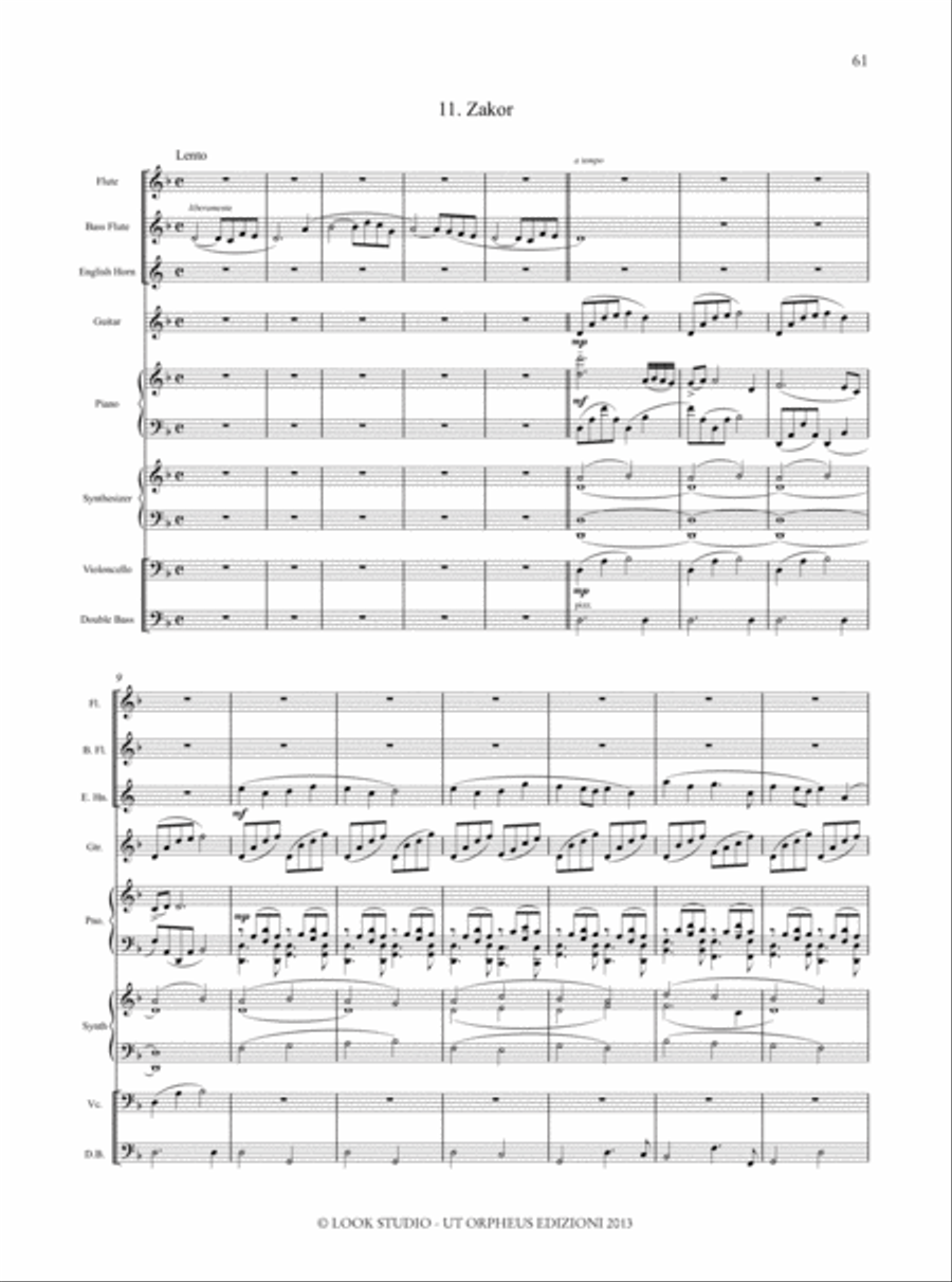 Reshimu for Voice and Instrumental Ensemble (2008) Voice scores gallery preview page 12