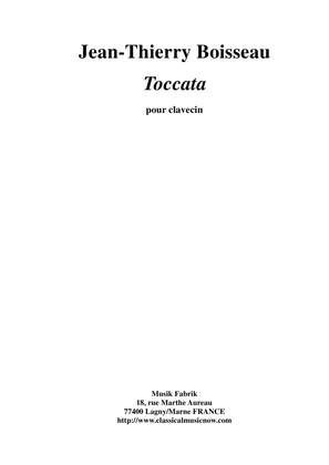 Jean-Thierry Boisseau: Toccata for harpsichord