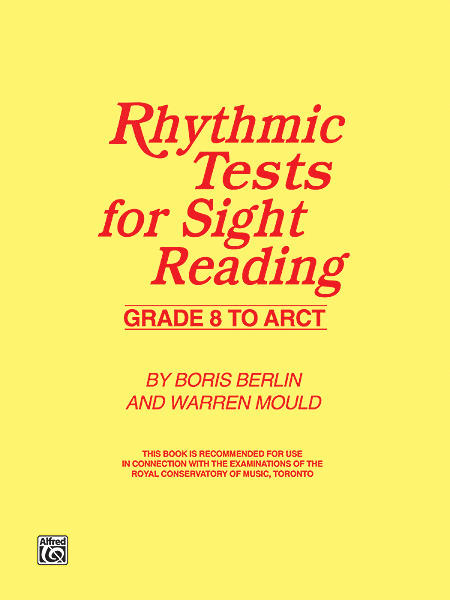 Rhythmic Tests for Sight Reading