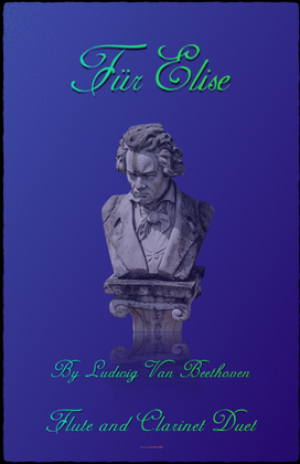 Book cover for Für Elise, Flute and Clarinet Duet