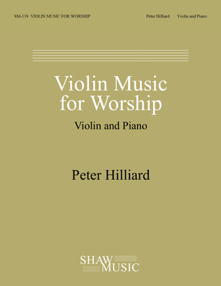 Book cover for Violin Music for Worship