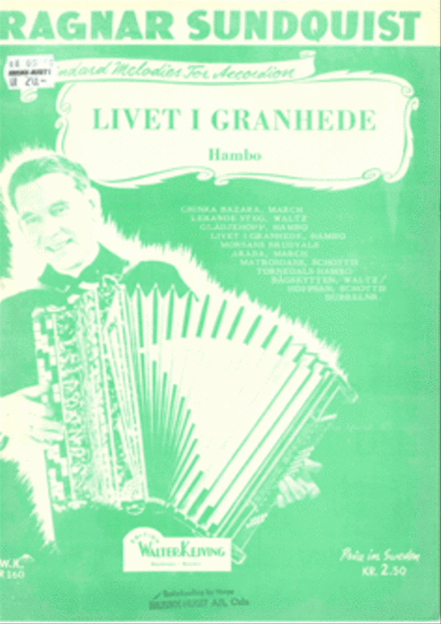 Livet i Granhede Accordion scores gallery preview page 1