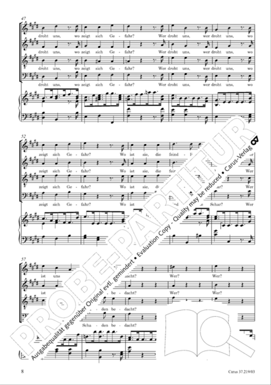 Erwachet, ihr Christen STB scores gallery preview page 9