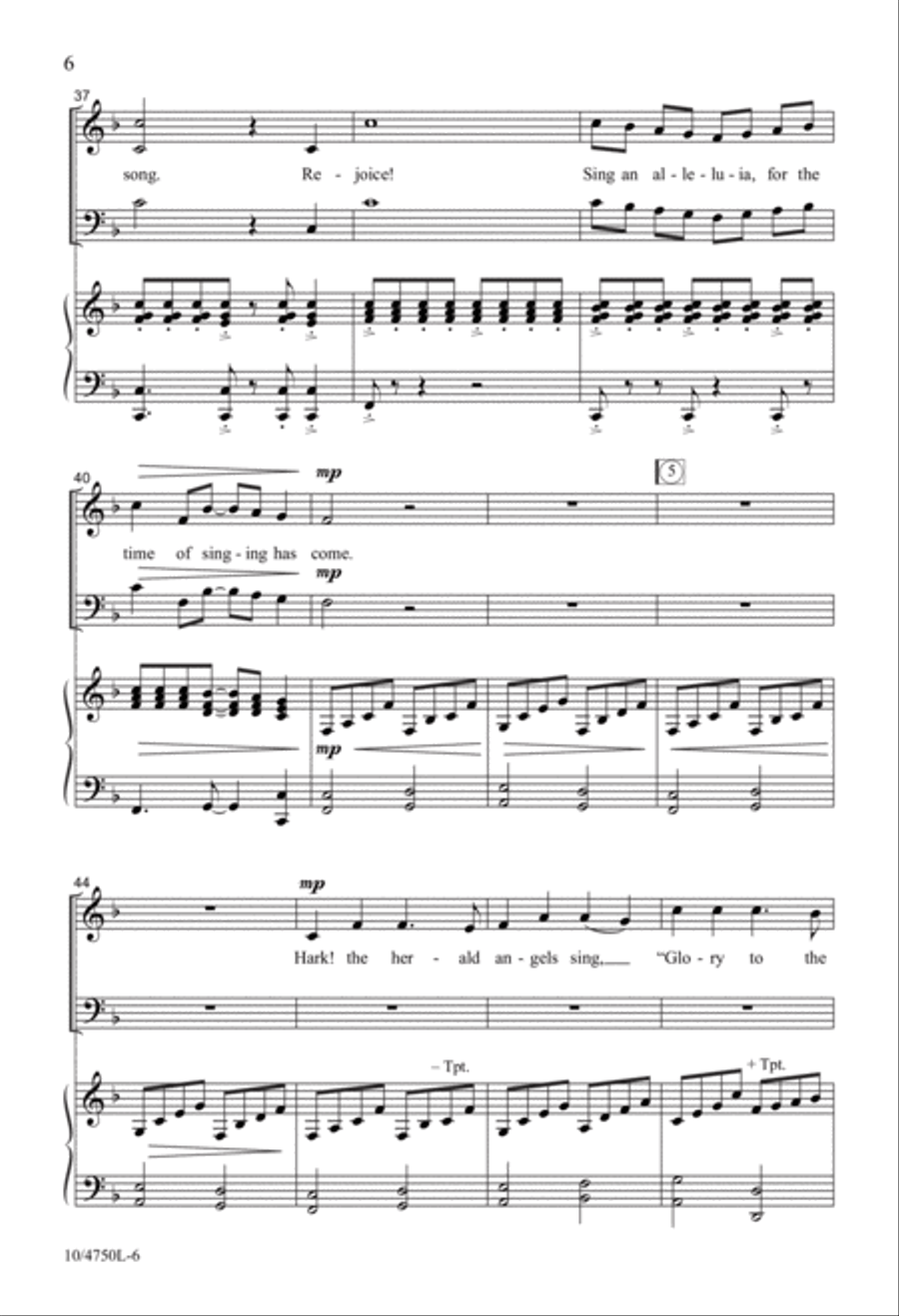 Christmas Fanfare 3-Part scores gallery preview page 6