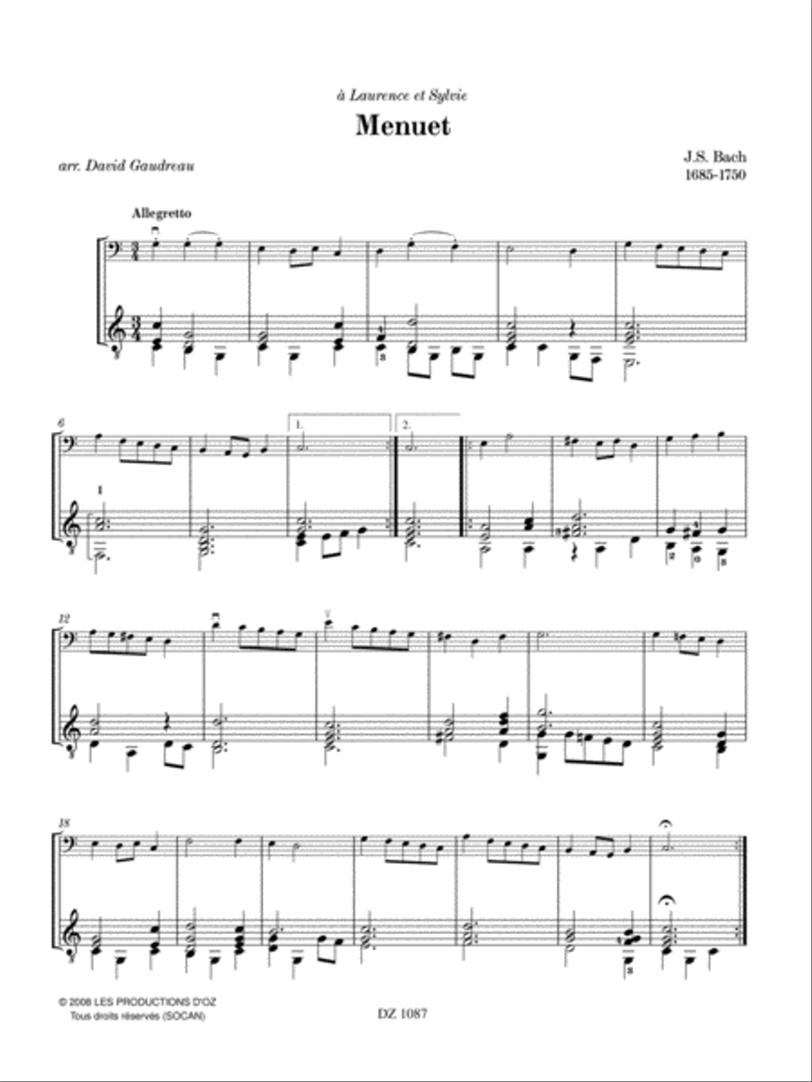 Trois pièces faciles (Bach, Handel, Haydn) Cello scores gallery preview page 3