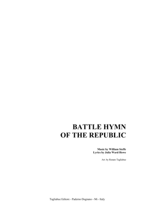 Book cover for BATTLE HYMN OF THE REPUBLIC - For SATB Choir